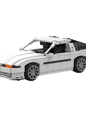 【高砖零件】丰田Supra A70超级跑车GT汽车MOC-70747拼装积木玩具