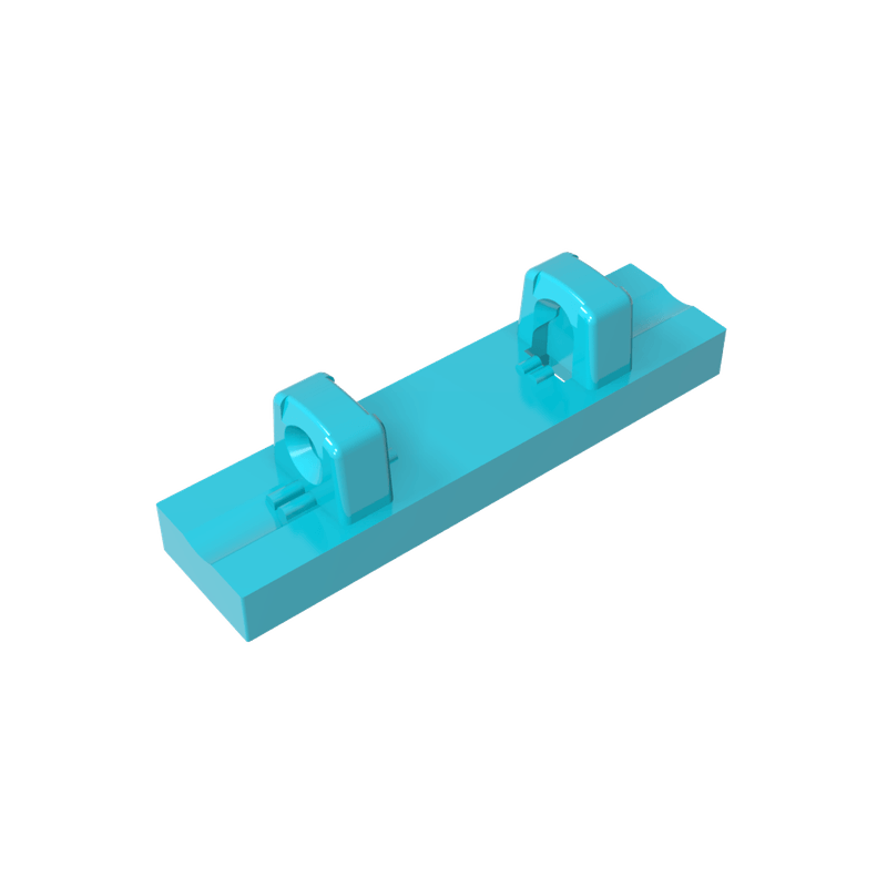 高砖积木零件GDS-1131配件1x4铰链板兼容44822-95120拼插MOC散件