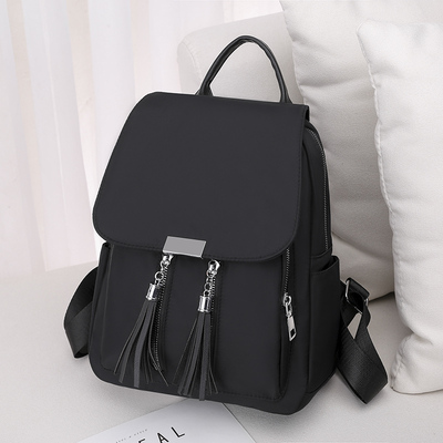 牛津布双肩包女2023新款小背包女