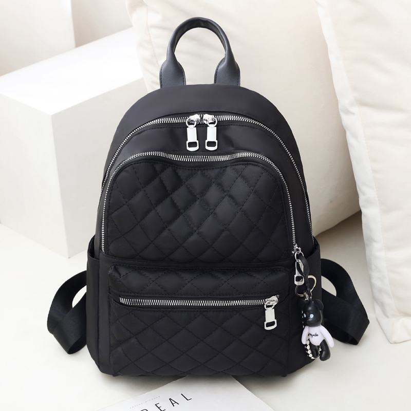 牛津布百搭风休闲双肩包