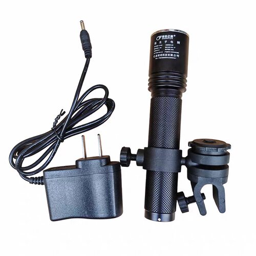 绿色亿嘉照明YJ7620固态微型手电筒FD-FBP240/YJ强光消防头盔头灯