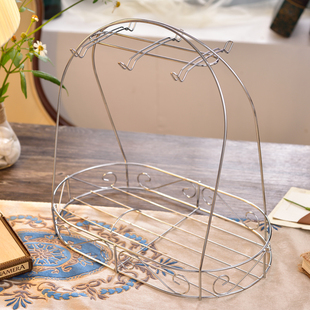 咖啡具配套架子欧式 高档咖啡杯不锈钢挂架收纳架水杯挂架杯子挂架