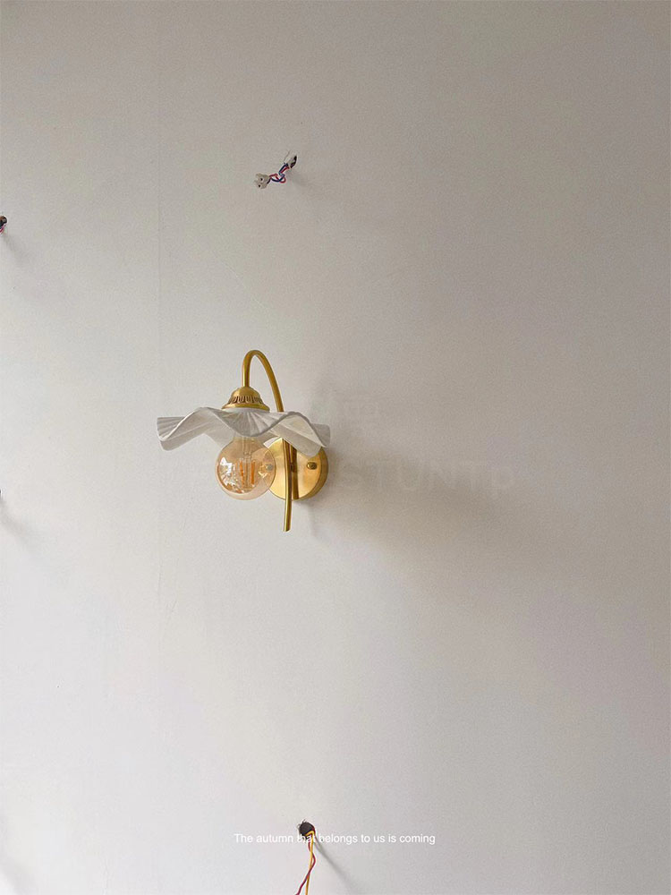 卧室客厅陶瓷中式复古简约壁灯