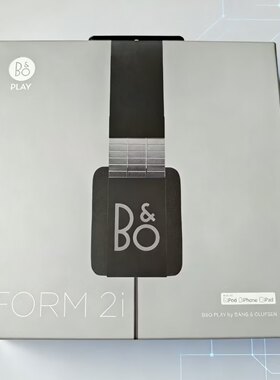 B&O丹麦 FORM2i 高保真复古便携HIFI有线耳机 人声流行音乐专用