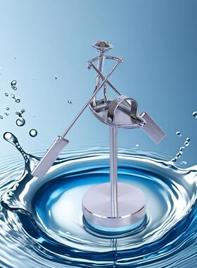 抖音不倒翁平衡小铁人创意摆件桌面办公室减压玩具男女生生日礼品