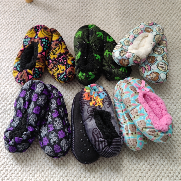 儿童加厚地板袜卡通加绒软底居家地板鞋5-8岁21厘米保暖防滑