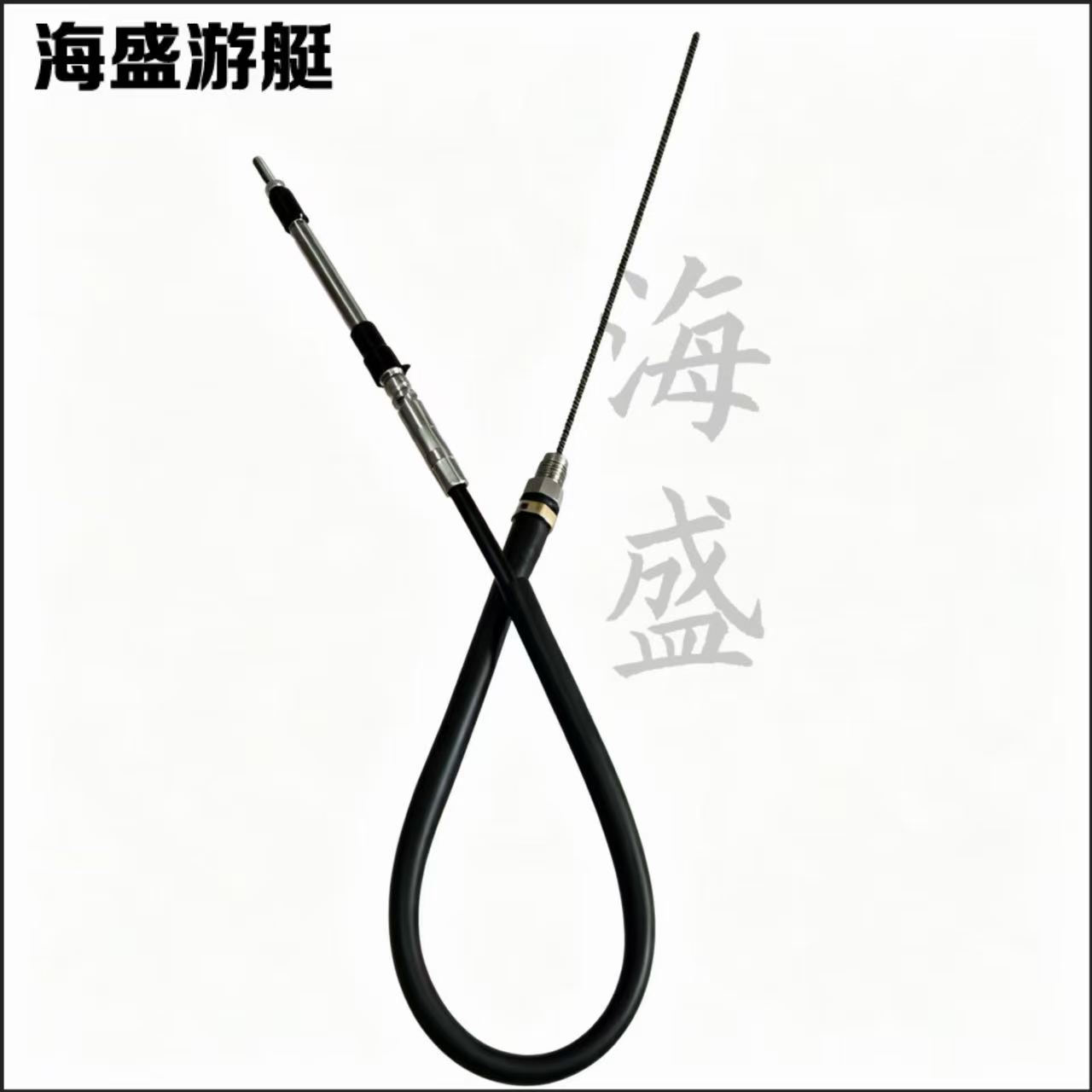适用雅马哈百胜二冲程60匹85匹船外后操机油门线拉线图片