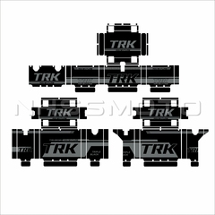 适用贝纳利金鹏TRK502X 高配版 三箱版画 贴纸 贴花 防水防晒加厚