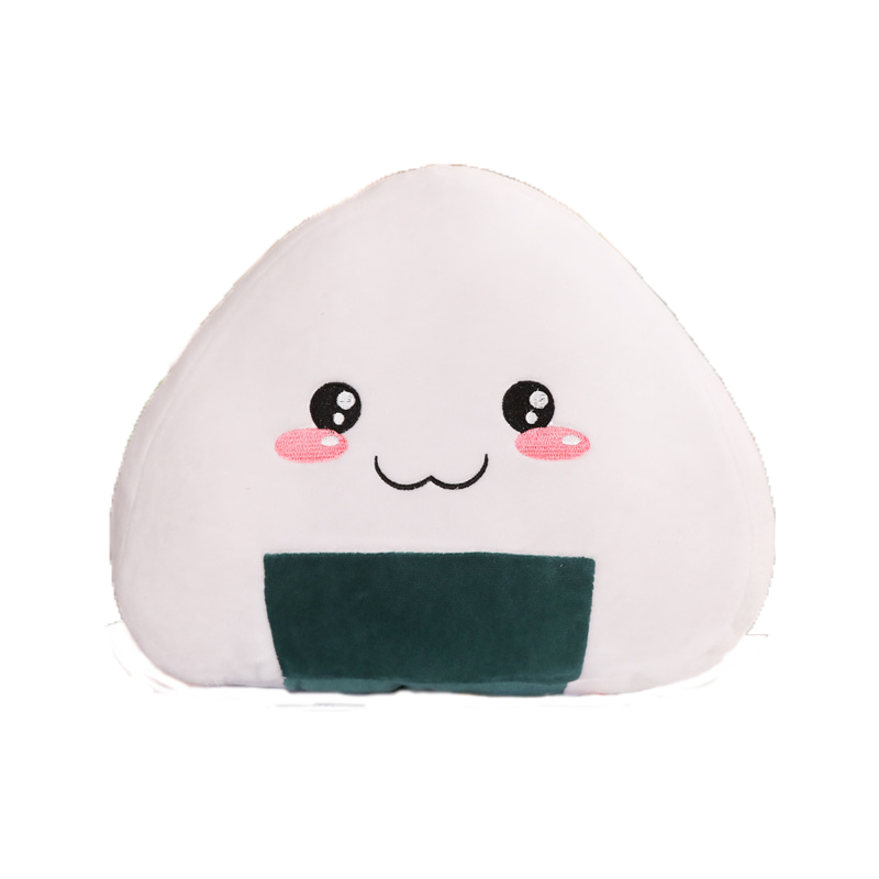 日本饭团君抱枕靠枕毛绒软萌团子毛绒/玩偶/公仔/布