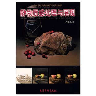 奥秘油画技法入门材料分析静物选取布置质感表现画法步骤作品临摹正版 静物质感处理与展现卢忠兔天津杨柳青画社剖析油画 书 包邮
