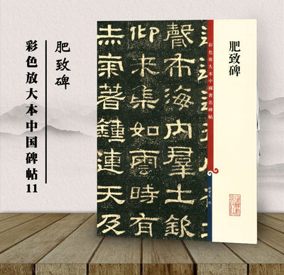 包邮 肥致碑 传世经典书法碑帖11 孙宝文编 上海辞书出版社 毛笔隶书书法字帖 繁体旁注 临摹范本 中国东汉时期 正版书籍