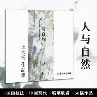 王天杨作品集 天津杨柳青画社 正版 包邮 书籍 临摹创作欣赏 人与自然 50幅绘画作品集 工笔山水人物动物画国画技法