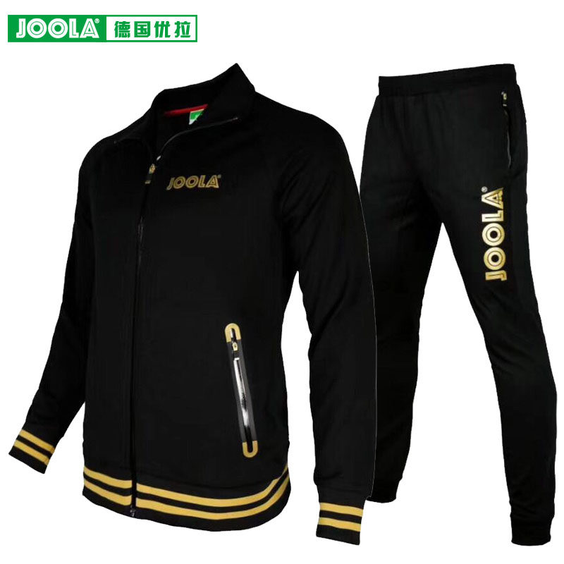 joola优拉尤拉乒乓球服768长衣长裤长袖收脚裤运动服卫衣770