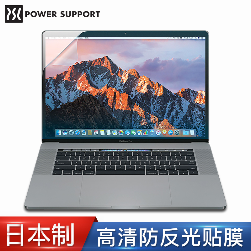 日本PowerSupport适用苹果MacBookAir2010款13寸Retina笔记本屏幕贴膜高清macbook12寸超薄膜裸感透明防刮