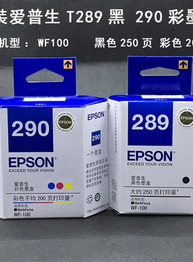 原装正品EPSON爱普生WF-100维护箱 原装T2950废墨仓T289 T290墨盒
