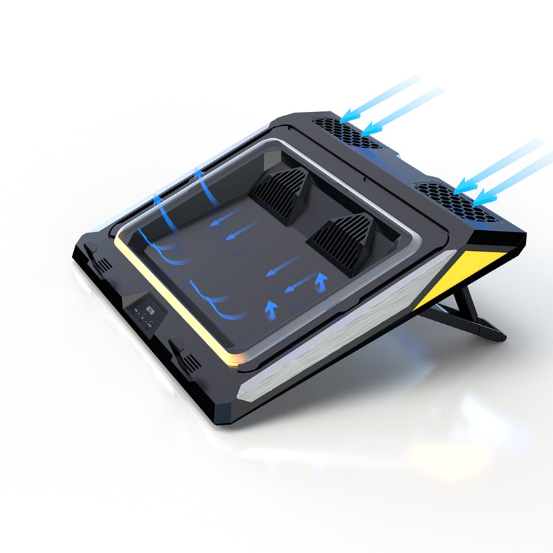 iets游戏本笔记本散热器水冷风冷暗影精灵外星人17寸15.6戴尔g7 g