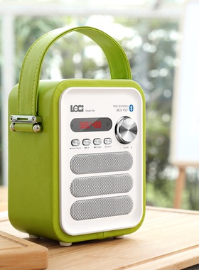 loci P50蓝牙儿童学生音箱可插卡U盘播放遥控选曲听唱哄睡定时关