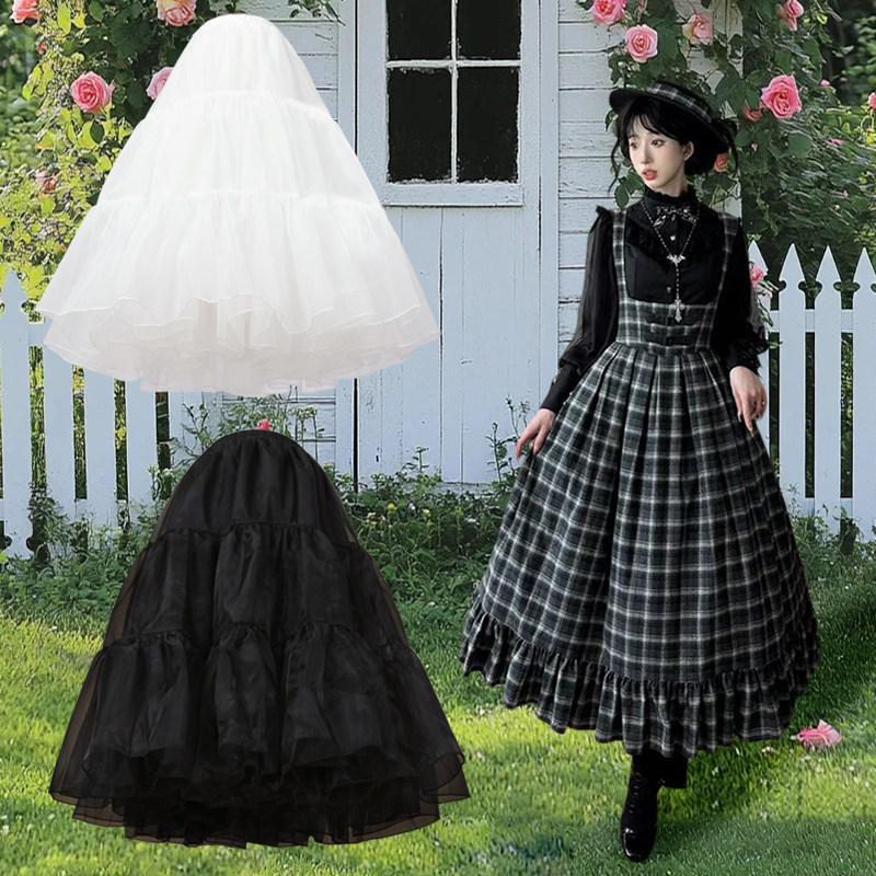 长款裙撑lolita70cm日常微蓬无骨软纱云朵纱撑暴力cos洛丽塔女仆,女装/女士精品,半身裙,淘宝优惠券,粉丝福利购,淘宝优惠卷