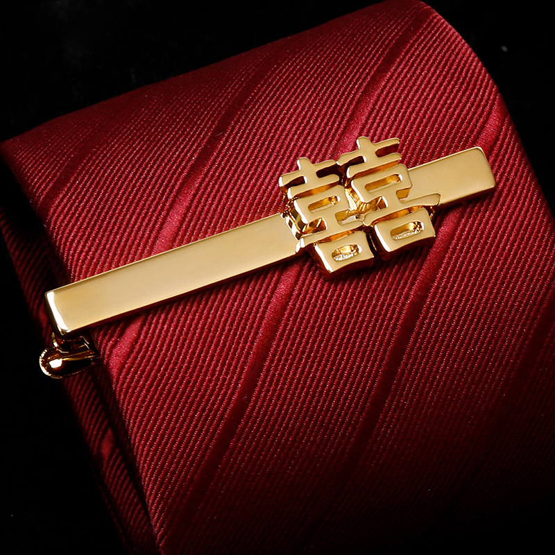 轻奢别针新郎婚礼固定夹子潮