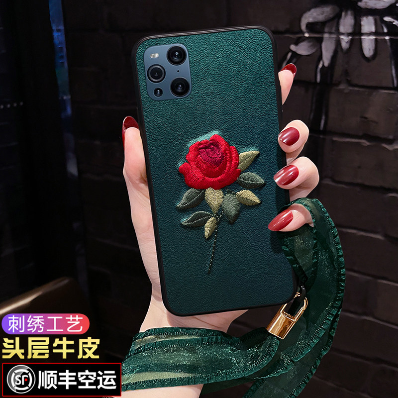 【ins风-刺绣玫瑰花】