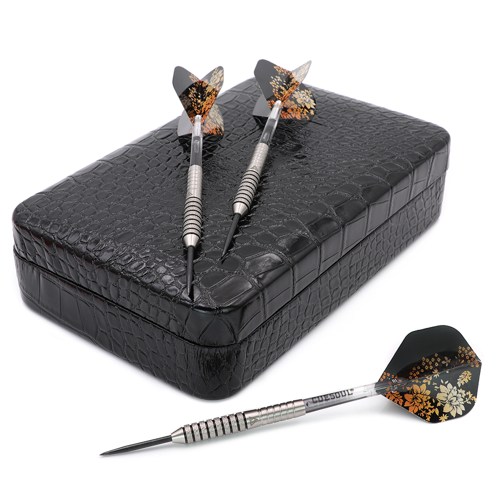 CUESOUL/Q獸硬式钨钢飞镖3支装23克比赛级专业俱乐成人硬镖针套装