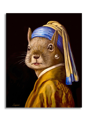 【底价捡漏】Chapman复刻版画有趣搞怪餐厅卧室客厅装饰画挂画芯