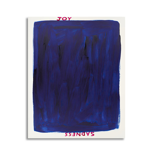 【一口价】插画师David Shrigley复刻版画水果小清新装饰挂画芯