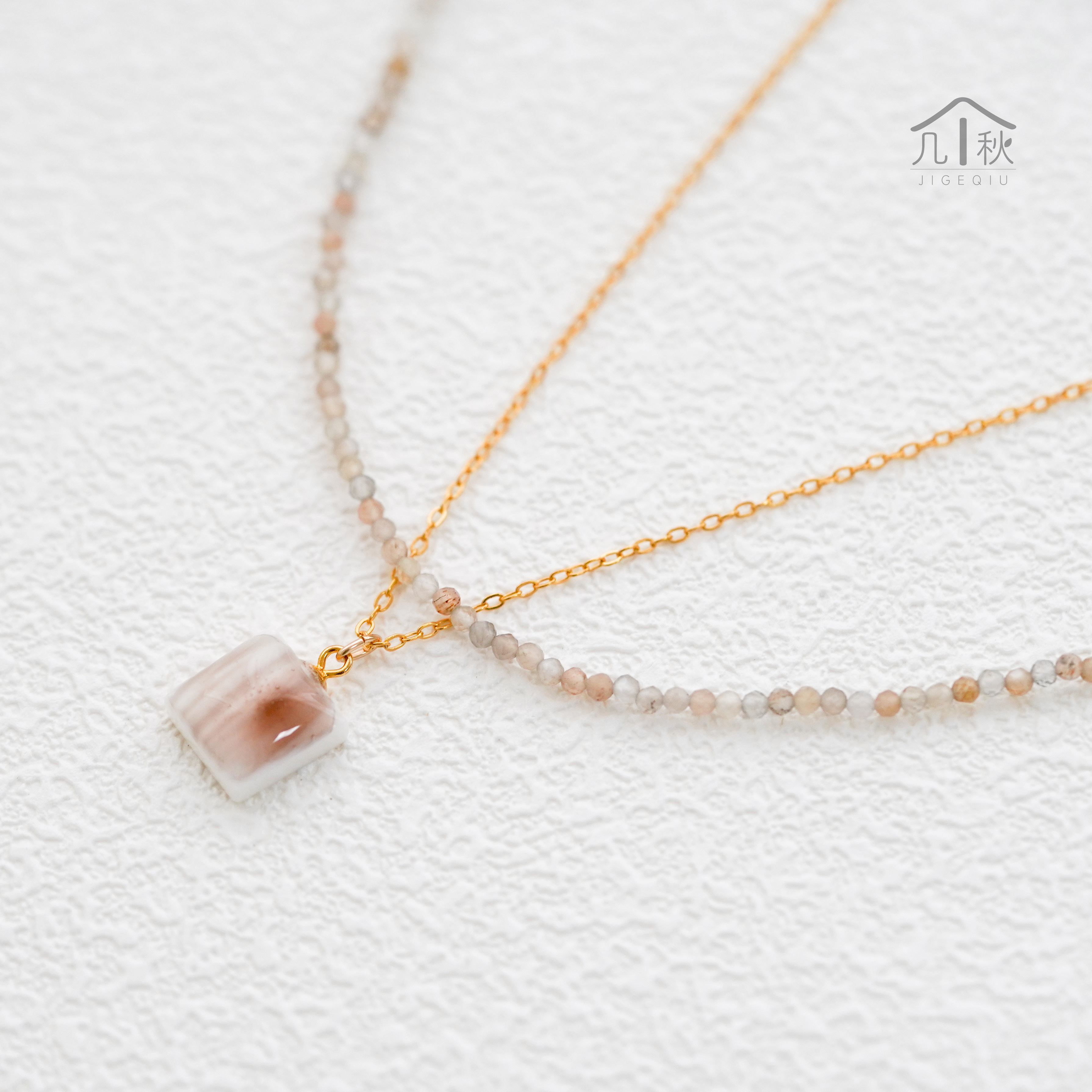 陶瓷原创设计银镀金叠戴款