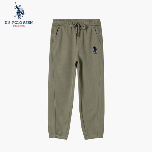 USPA直筒裤款式休闲运动卫裤