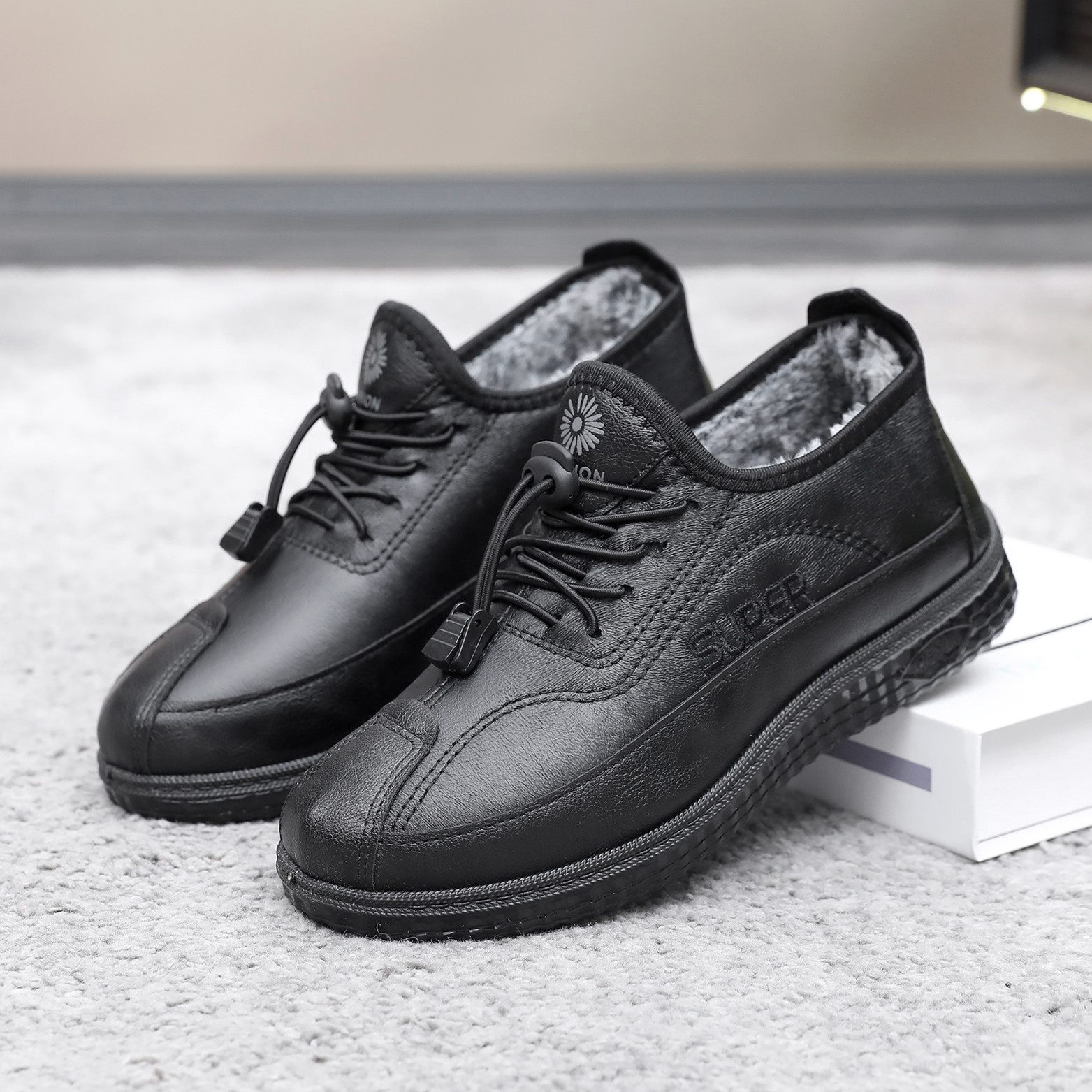 冬季保暖中老年妈妈鞋棉靴