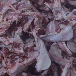 猪头骨生鲜冷冻不带肉猪头排带牙齿牙板熬汤大骨头温州美食特色