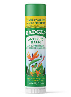 现货美国Badger Company贝吉獾儿童防蚊虫驱蚊膏虫虫怕膏止痒17g