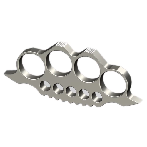 Титановый сплав TC4 защитный пальцем Тигр -Защита от окна с четырьмя металлическими фистинговыми ручными ручной, поддерживающей Subwelling в виде старого пламени