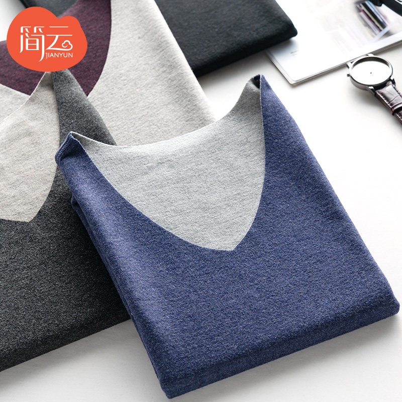 德绒无痕保暖背心男士加绒加厚打底衫坎肩上衣无袖自发热内衣上身