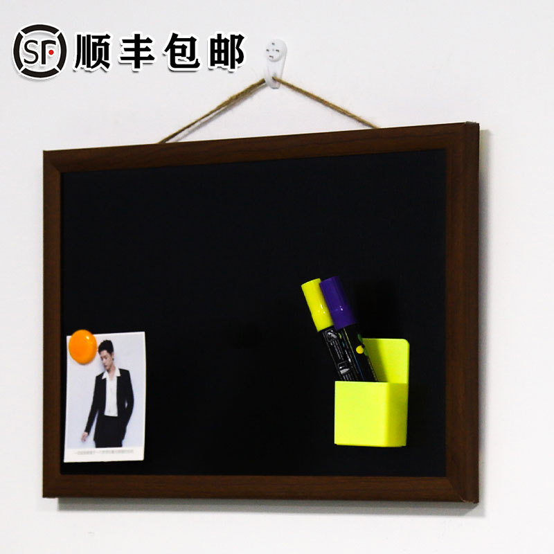 【千人加购】木框小黑板挂式