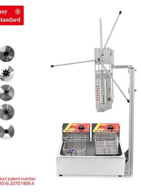 5L拉丁果机吉事果机吉拿果西班牙油条小吃带油炸锅食品麻花机膨化