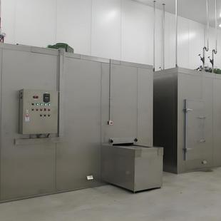 大型商用生蚝隧道式速冻机 小龙虾鲍鱼海产品专用低温速冻柜