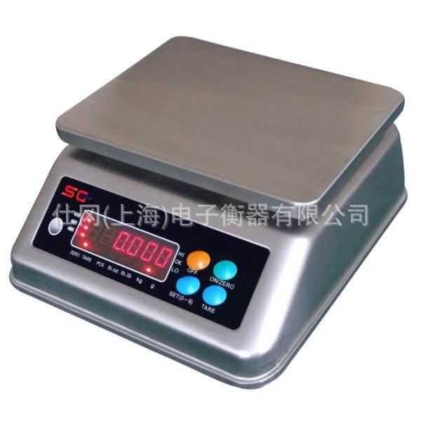 上海产304不锈钢防水电子秤，3kg6kg15kg30kg食品药材防水电子称,五金/工具,商用台秤/工业台秤,淘宝优惠券,粉丝福利购,淘宝优惠卷