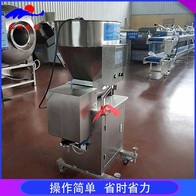 春卷自动放馅机 百叶包数控打馅机 水饺 笼包 馄饨定量注馅机