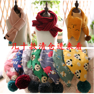 亏本清仓韩国儿童围巾春夏秋冬男女宝宝保暖潮搭围脖大集合