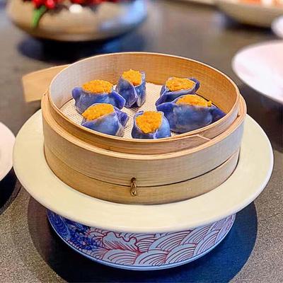 烤鸭饼皮蒸笼点心糕点加热底座发热包保温菜盘子蒸屉复古创意餐具