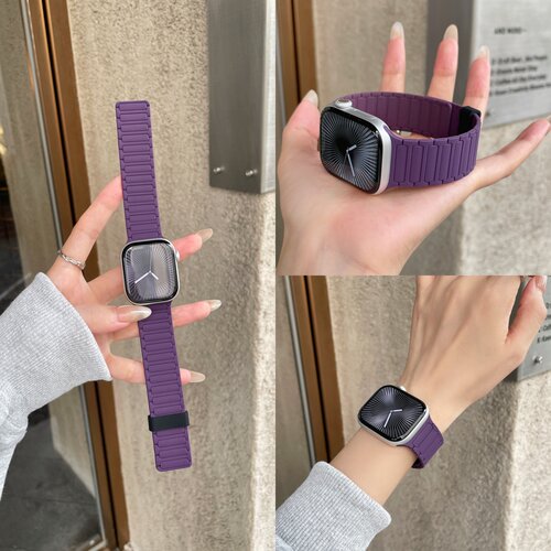 iwatchs11/10液态磁吸硅胶表带
