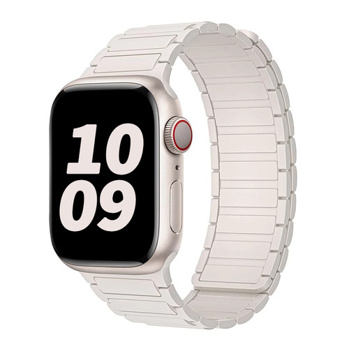 iwatch表带硅胶磁吸回环男女新款