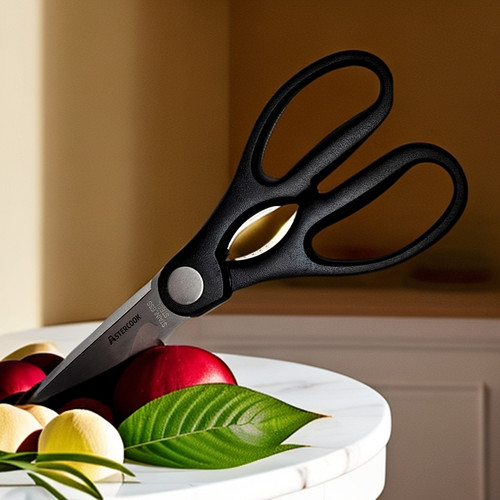 Astercook不锈钢厨房剪刀锋利