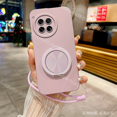 【天使眼】适用一加13手机壳12/11/10pro女9硅胶软9pro防摔9r软9rt个性PJZ110男简约创意超薄360旋转肤感支架