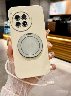 适用一加12手机壳天使眼360旋转磁吸支架11/10pro/9女9pro防摔9r全包9rt男PJD110软1加12液态硅胶le211o