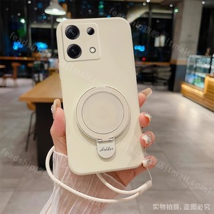 note11女U型磁吸英文支架 适用红米note14手机壳note13pro note13pro note13r创意note13rpro新款 note12个性