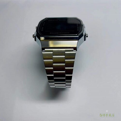 日本卡西欧石英防水复古小银块