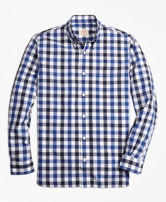 男士长袖格子衬衫国内现货