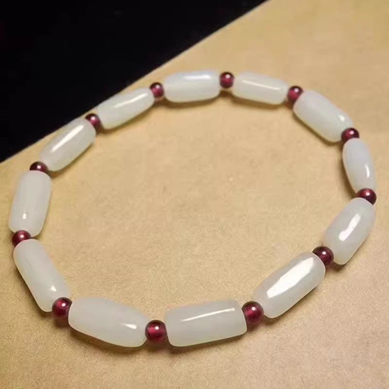 籽料随形玉石手串珠宝玉器边角带证书女款天然和田玉白玉籽料手链,珠宝/钻石/翡翠,手饰,淘宝优惠券,粉丝福利购,淘宝优惠卷